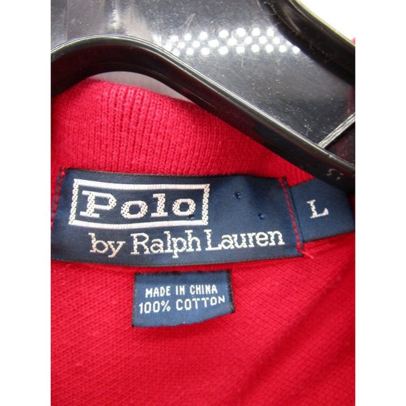 Ralph Lauren Polo Shirt Large Pullover Golf All Over Crab Print Knit * - Picture 9 of 10